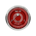 Classic Instruments V8 Red Steelie 2-1/8" Transmission Temperature Gauge - V8RS27SHC