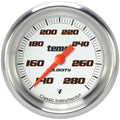 Classic Instruments Velocity White 2-5/8" Full Sweep Water Temp Gauge - VS326WAPF-04