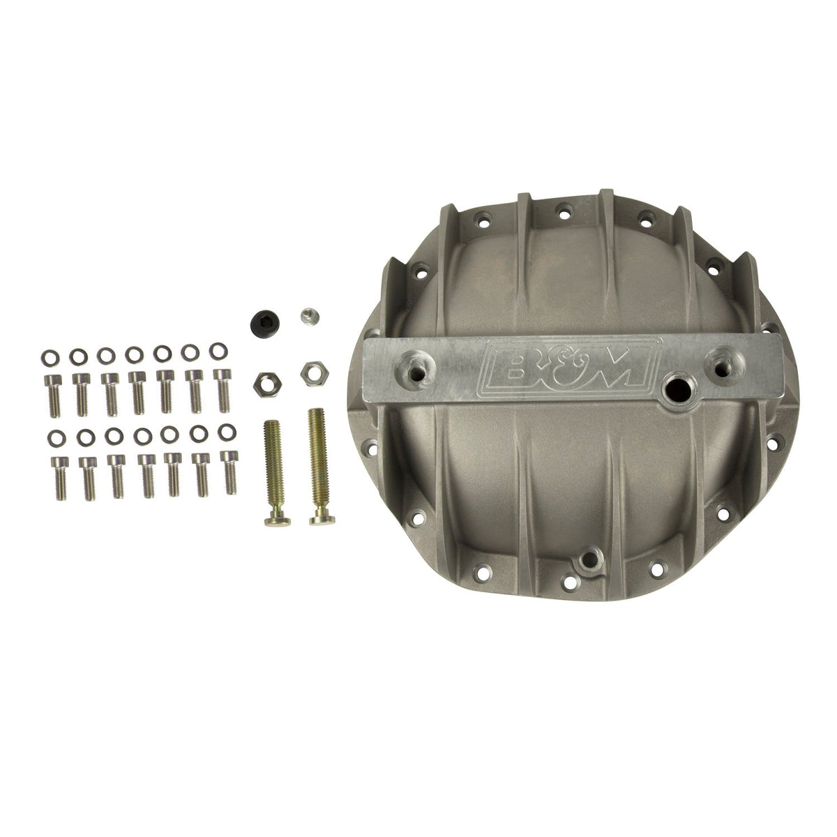 B&M Hi-Tek Aluminum Differential Cover for GM 9.5-inch 14-bolt 70505