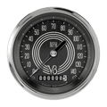 Classic Instruments V8 Speedster 3-3/8" Speedometer Gauge - V8SR55SHC