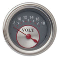 Classic Instruments Silver Series 2-1/8" Volt Gauge - SS30SLF