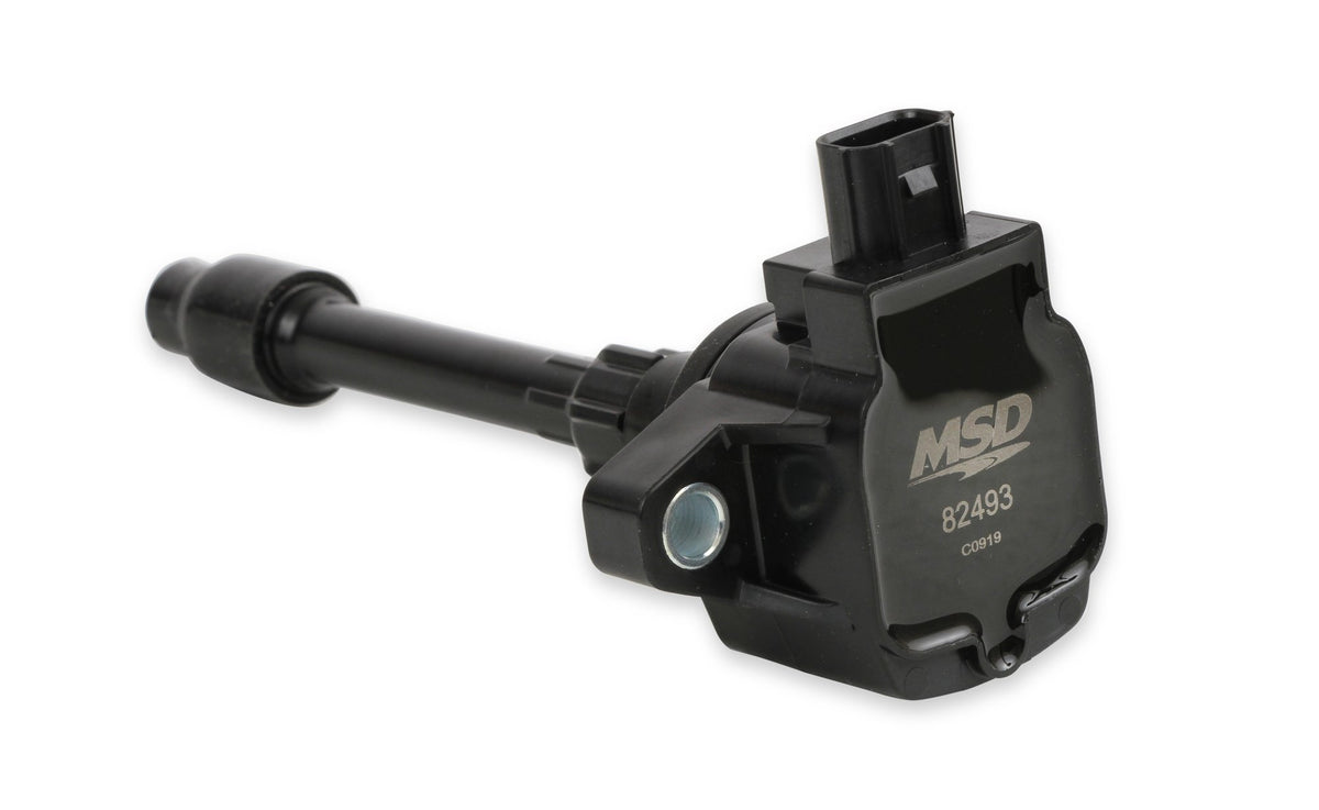 MSD Ignition Coil - Blaster Series - Honda 1.5L/2.0L/2.0L Turbo 4-cyl - Black - 82493