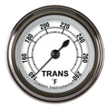 Classic Instruments Classic White 2-1/8" Transmission Temperature Gauge - CW127SLF