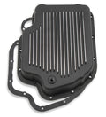 Mr. Gasket Transmission Oil Pan - Black Aluminum - 9796BMRG