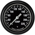Classic Instruments Hot Rod 2-5/8" Stock Eliminatorin Temperature Gauge - HR329BLF