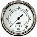 Classic Instruments Classic White 2-5/8" Air Pressure Gauge - CW318SLF