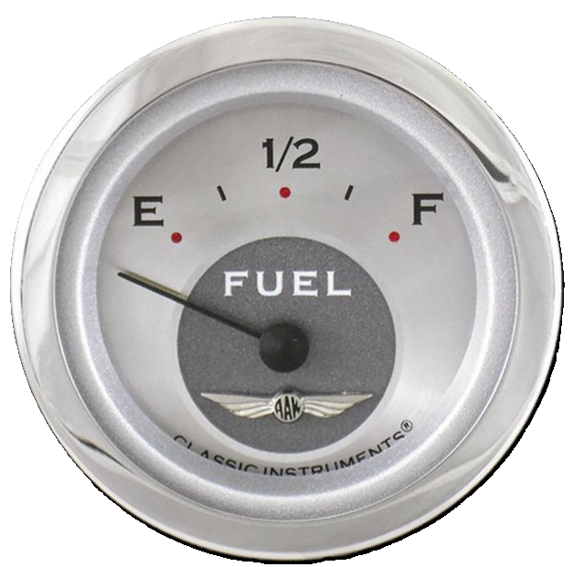 Classic Instruments All American 2-1/8" Fuel Level Gauge - AW14SRC