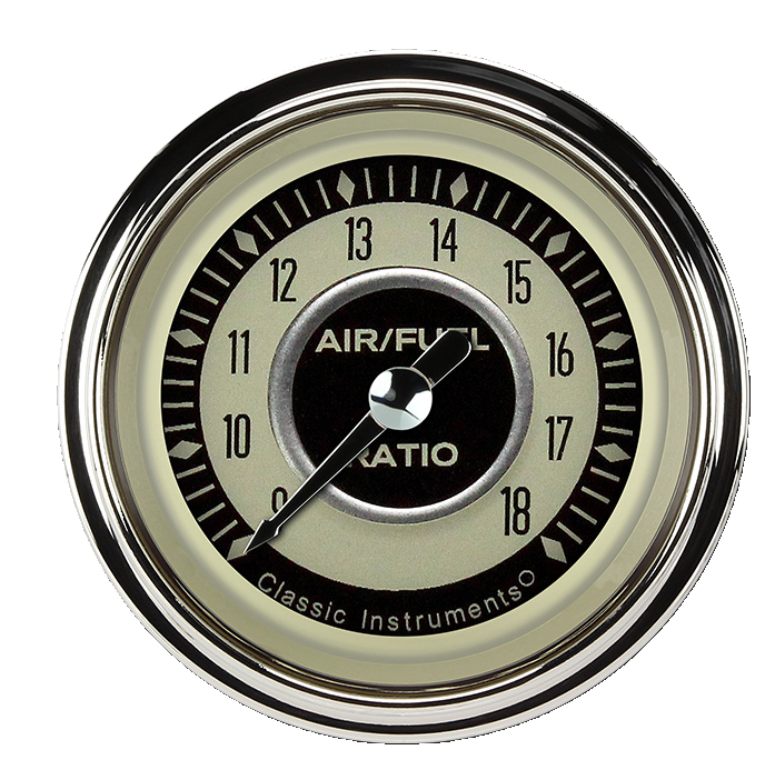 Classic Instruments Nostalgia 2-1/8" Air Fuel Ratio Gauge - NT194SLC