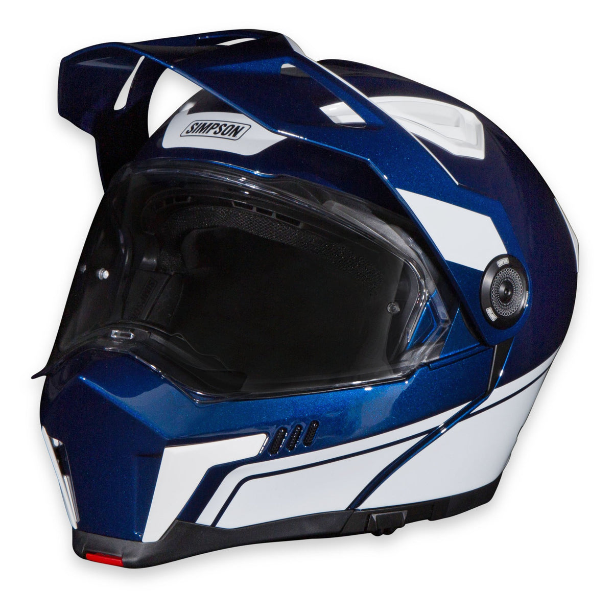 Simpson Journey Bandit Helmet - Blue/White - Medium - JBDUWMD