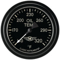 Classic Instruments Moal Bomber 2-5/8" Oil Temperature Gauge - MA328BLF