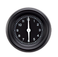 Classic Instruments AutoCross Gray 2-1/8" Clock - AX90GBLF