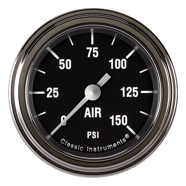 Classic Instruments Hot Rod 2-1/8" Air Pressure Gauge - HR118SLF