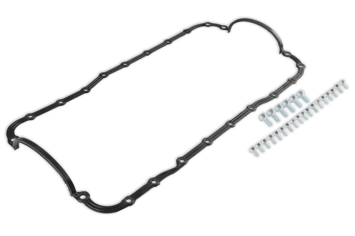 Mr. Gasket One-Piece Molded Rubber Oil Pan Gasket Kit - 6683