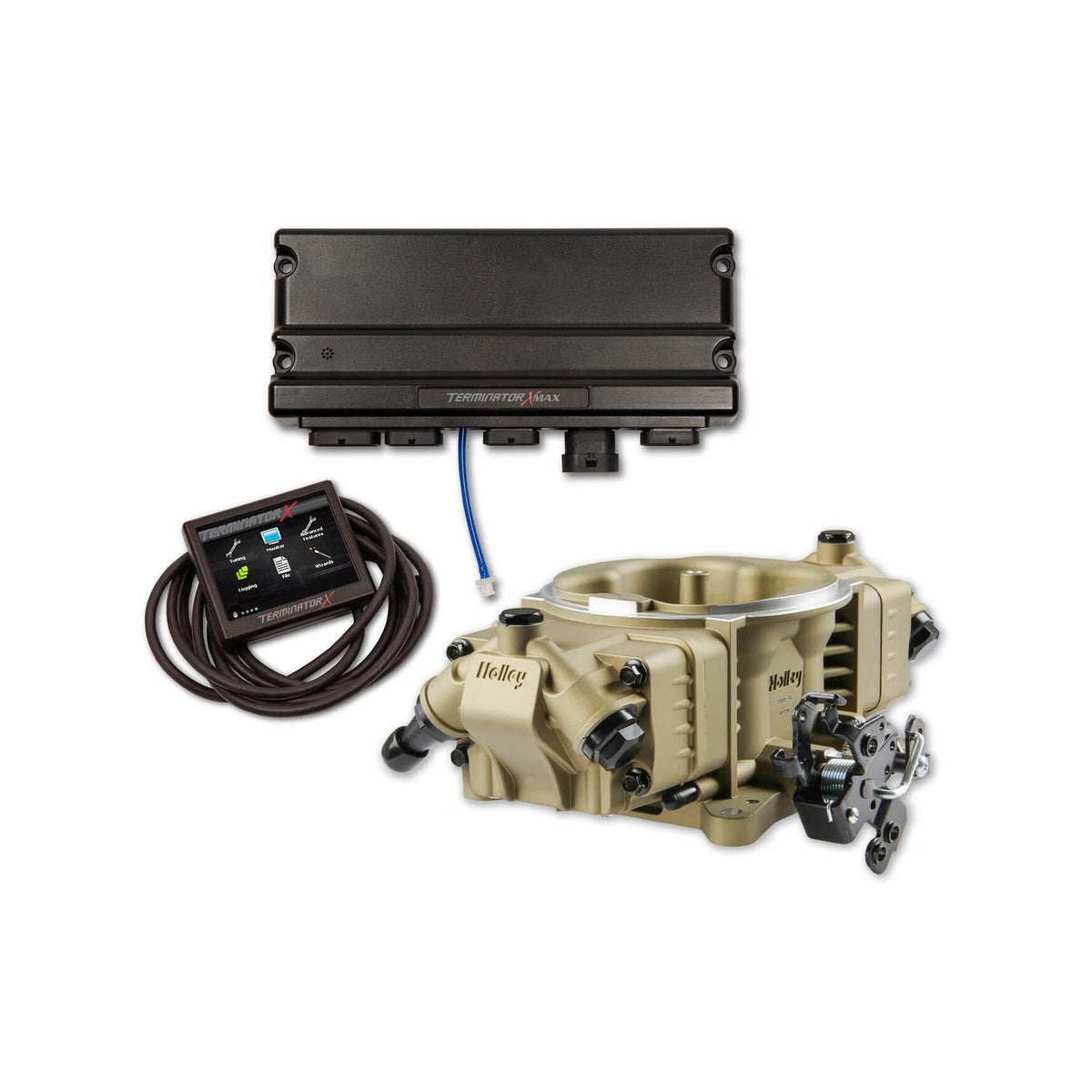 Holley EFI Terminator X Max Stealth 4150 - GM LS Engines - 550-1030