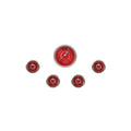 Classic Instruments V8 Red Steelie Five Gauge Set - V8RS35SHC