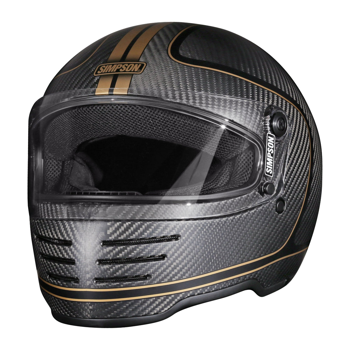 Simpson M62 Bandit Helmet - Hondo Carbon - Extra Large - M62HONDOCXL