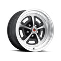 Legendary Wheel Magnum 500 - 15x7 - 5x4.5 - 4.25 BS - Satin Black/Machined - LW50-50754D