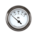 Classic Instruments White Hot 2-1/8" Oil Pressure Gauge - WH81SLF
