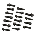 Mr. Gasket Header Bolts - M8-1.25 x 25mm Hex Head - Black Oxide - 970G