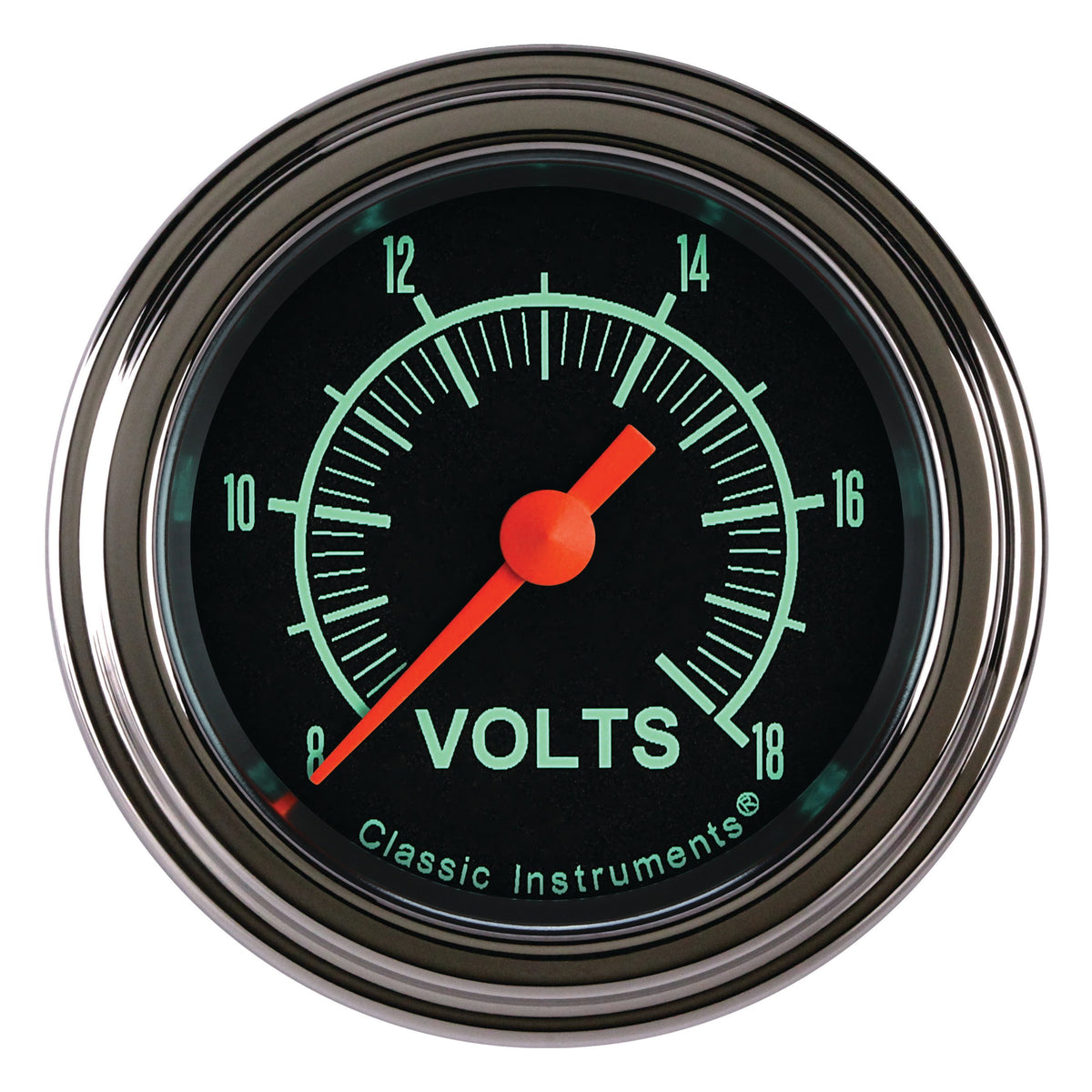 Classic Instruments G/Stock 2-1/8" Volt Gauge - GS130SLF