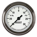 Classic Instruments White Hot 2-1/8" Boost/Vac Gauge - WH141SLF