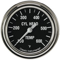 Classic Instruments Hot Rod 2-5/8" Cylinder Head Tempature Gauge - HR397SLF
