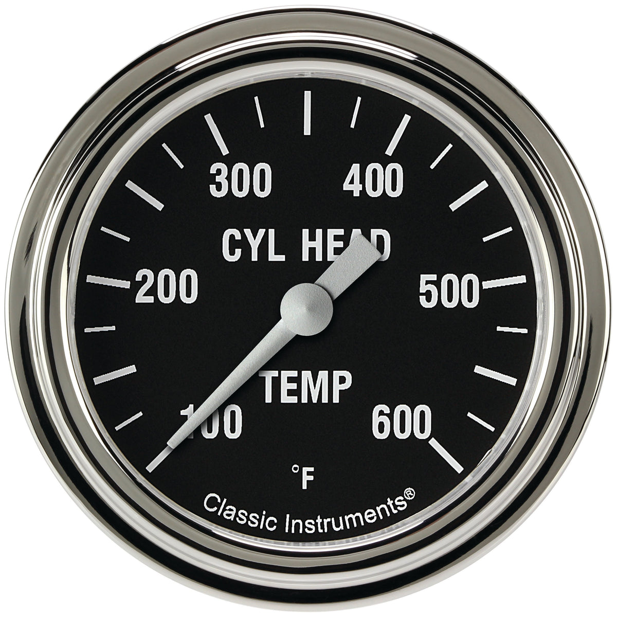 Classic Instruments Hot Rod 2-5/8" Cylinder Head Tempature Gauge - HR397SLF