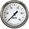 Classic Instruments White Hot 2-5/8" Volt Gauge - WH330SLF