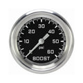 Classic Instruments Autocross Gray 2-5/8" Boost Gauge (60 PSI) - AX343GAPF