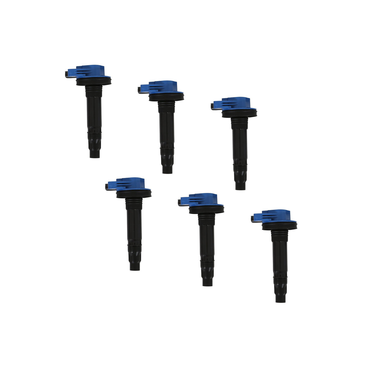 Ignition Coil - Super Coil series - 2007-2016 Ford 3.5L/3.7L V6, Blue, 6-pack 140061B-6