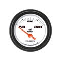Classic Instruments Velocity White 2-1/8" Oil Temperature Gauge - VS28WBLF