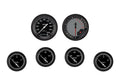 Classic Instruments AutoCross Gray Six Gauge Set - AX201GBLF