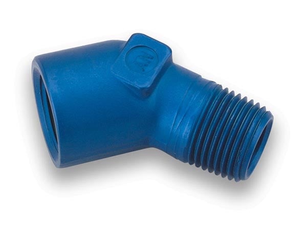 Earl’s 45 Degree Elbow Female 1/8" NPT to Male 1/8" NPT - 991501ERL