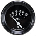 Classic Instruments Hot Rod 2-1/8" Oil Pressure Gauge - HR81BLF