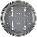 Classic Instruments SG Series 5" Quad Gauge (240-33 Ohm) - SG75SLC