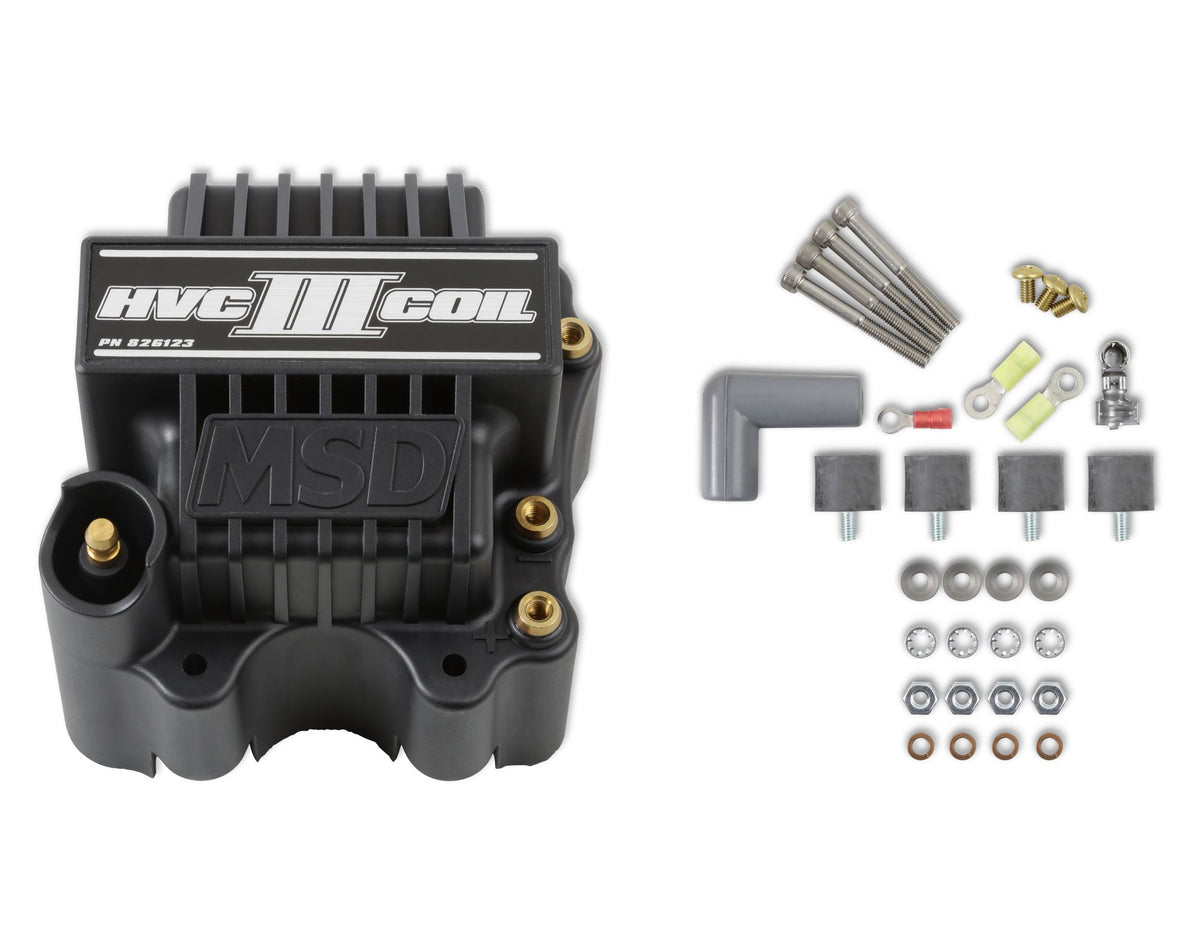 MSD Ignition Coil - HVC-3 Series - Black - 826123