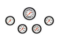 Classic Instruments Velocity White 2-5/8" Full Sweep Five Gauge Set - VS300WBPF