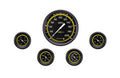 Classic Instruments AutoCross Yellow Five Gauge Set - AX154YBPF