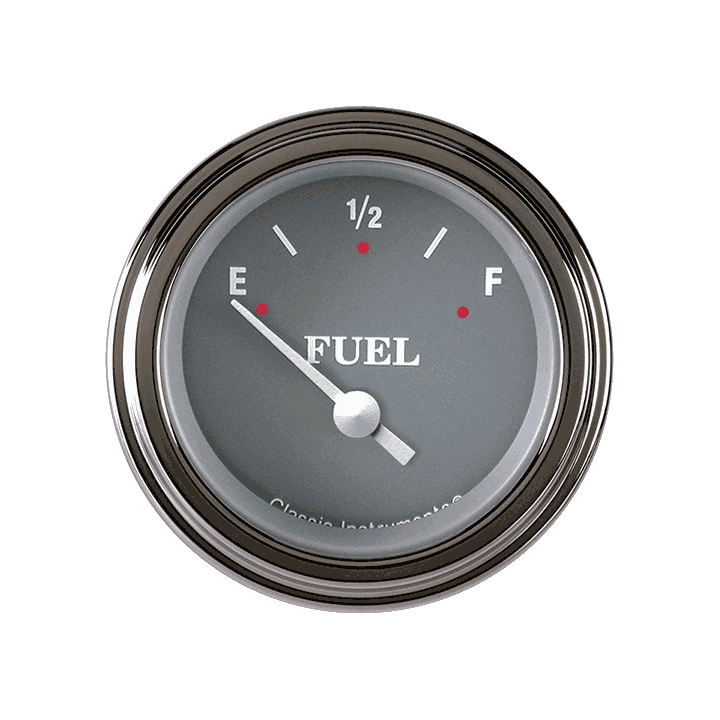 Classic Instruments SG Series 2-1/8" Fuel Level Gauge - SG09SLF