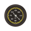 Classic Instruments Autocross Yellow 2-1/8" Air Pressure Gauge - AX118YBLF