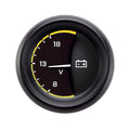 Classic Instruments Autocross Yellow 2-1/8" Volt Gauge - AX30YBPF