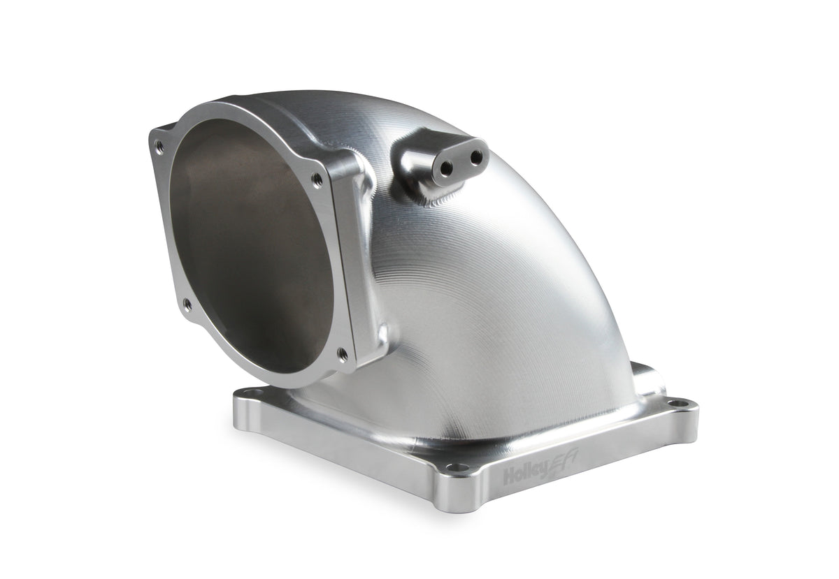 Holley EFI Billet 4500 EFI Throttle Body Intake Elbow-Ls - 300-253