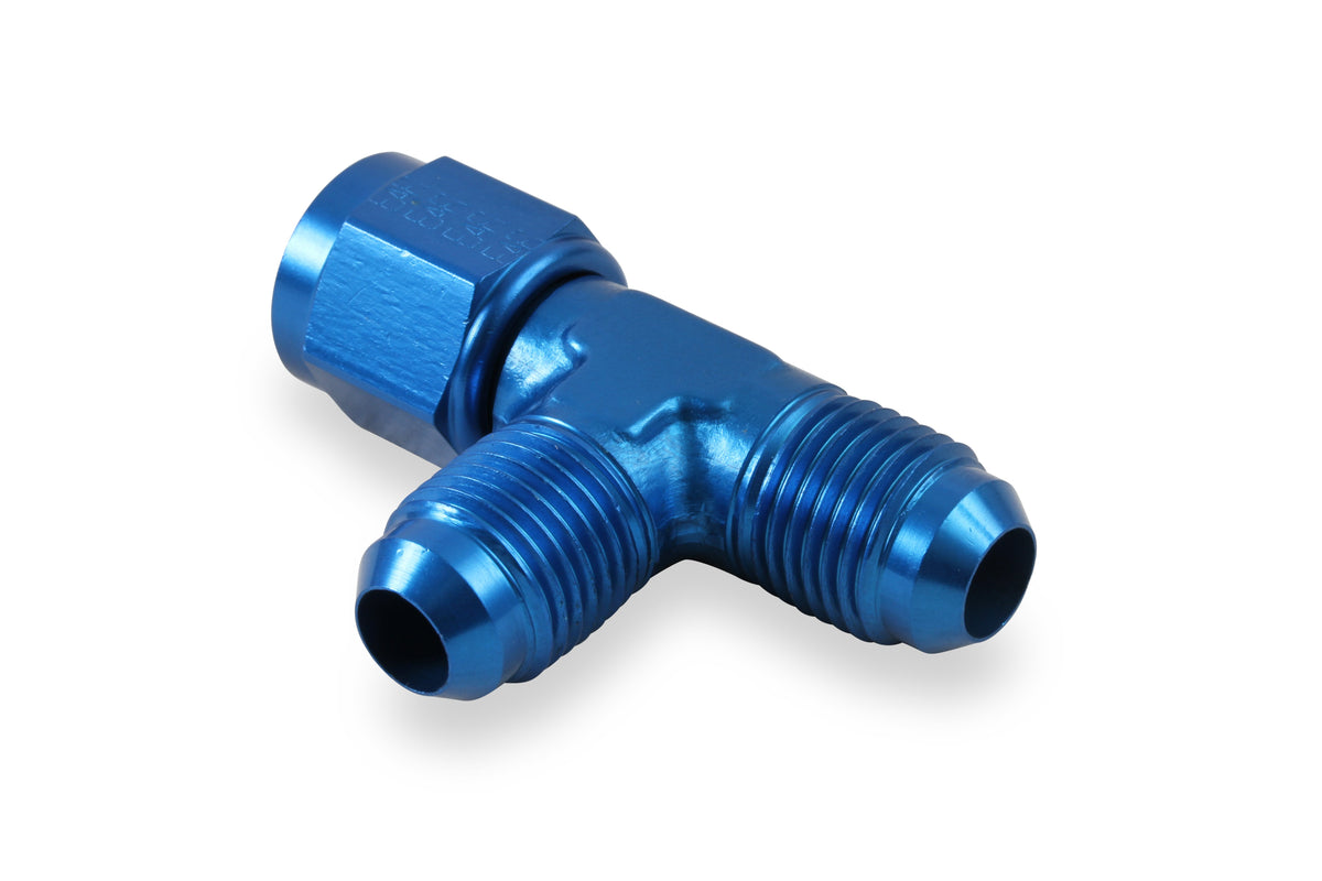 Earl’s -8 AN Tee - Female Swivel On Run - 926108ERL