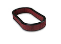 Holley Oval Red Washable Gauze Filter - 120-409