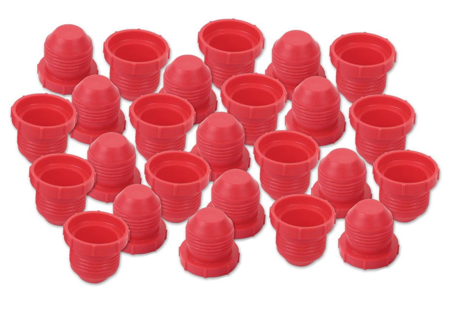 Earl’s -4 Plastic Plug - 25 Pieces - 179204ERL