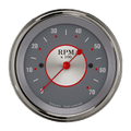 Classic Instruments Silver Series 3-3/8" Tachometer Gauge - SS70SLF