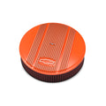 Holley Vintage Series GM Licensed Air Cleaner - Factory Orange Machined - 120-176