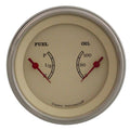 Classic Instruments Vintage 3" Dual - Fuel & Oil - VT72SLC