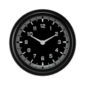 Classic Instruments AutoCross Gray 2-5/8" Clock - AX92GBLF