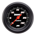 Classic Instruments Velocity Black 2-1/8"  Boost Electric Gauge (30 PSI) - VS142BBPF